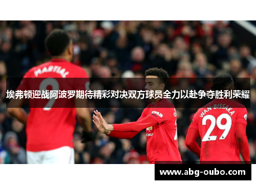 埃弗顿迎战阿波罗期待精彩对决双方球员全力以赴争夺胜利荣耀